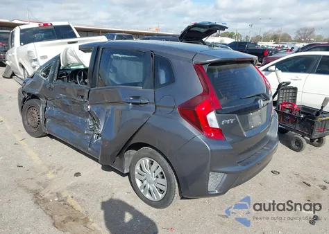 2016 Honda Fit Lx из США, поврежденный, VIN JHMGK5H56GX041075